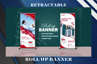 design professional signage and roll up banners that impress
