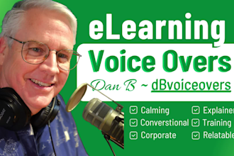 record a pro e learning or corporate training narration