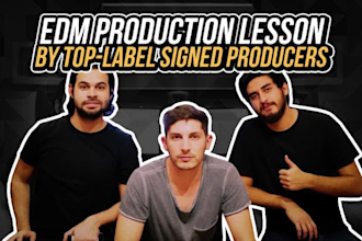 teach you professional music production lessons