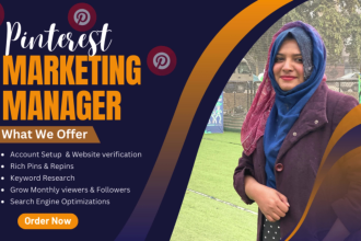 setup, optimize and do pinterest marketing, pins and boards