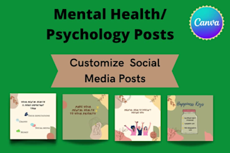 design mental health social media posts