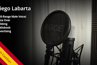 voice over or dub in a spanish male voice
