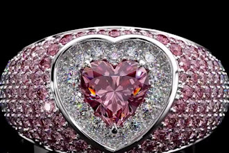custom jewelry design 3d jewelry modeling and render 3d print jewelry  360 video