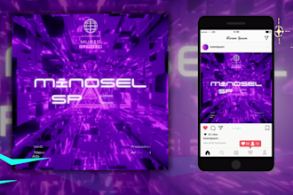 create an awesome animation motion flyer poster for an event, party or club