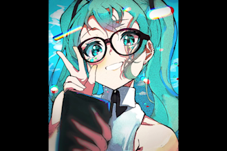 professionally draw your oc and fanarts