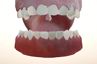 create 3d dental surgery, orthodontic implant, tooth explainer medical animation