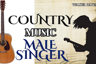 write and compose acoustic country music songwriter vocalist in folk or rock