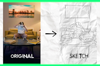 rotoscope your video into sketch hand drawn animations