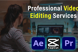 video editing for social media, youtube, instagram, tiktok
