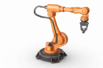 create robotic industrial animation machines animation