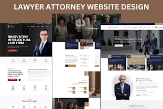 design lawyer law firm legal website notary attorney advisor