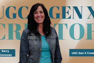 create authentic ucg videos for over 50 and gen x