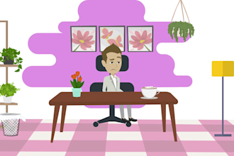 create a 2d animated explainer video for your business in 24 hours