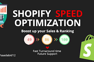 do shopify store speed optimization and increase store speed