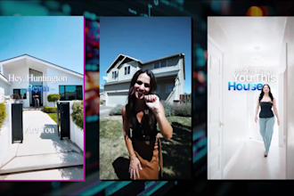 edit stunning real estate reels and professional real estate video editing