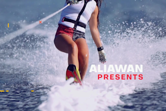 make you a youtube intro, outro or promo video