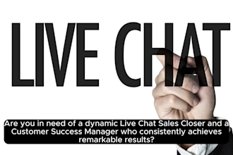 transform your sales with expert live chat closing services