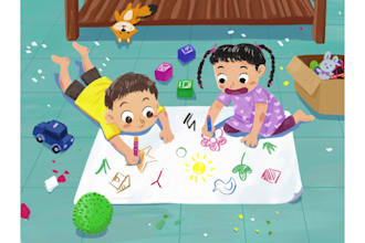 turn your children book illustrations into animated videos