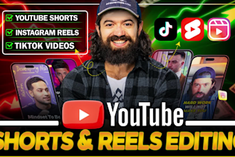 create custom trending youtube shorts, instagram reels and tiktok videos