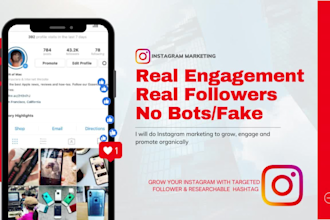 do instagram marketing to grow, engage and promote organically