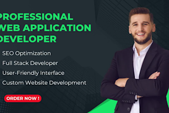build or rebuild website development as full stack developer