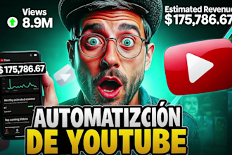 automatiza tu canal de youtube y crea vídeos sin rostro de alta calidad