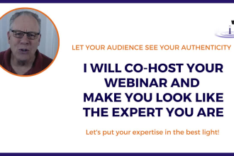 cohost your webinar with you