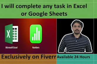 solve, fix ms excel formula, assignment, template, graph, dashboard, pivot table