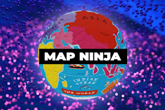 animate a map with a keen eye for detail