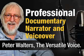 be your professional british english documentary narrator