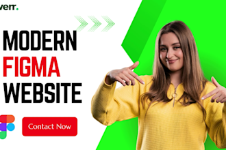 do figma website design, website mockup , website ui ux, figma design
