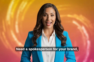 create ai animated speaking avatar for ads or social media