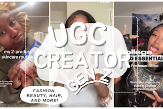 be your female ugc model for beauty, hair, and fashion