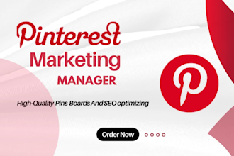 manage your pinterest marketing, grow organic, SEO boards, and run ads