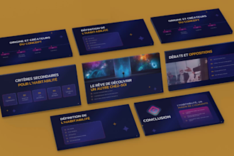 create a google slides, powerpoint, and canva presentation