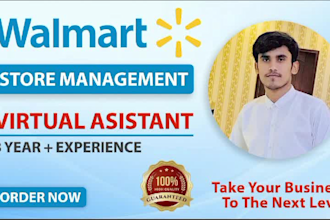 be your walmart virtual assistant,walmart dropshipping,walmart private label,wfs