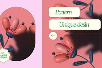 do exclusive seamless pattern design