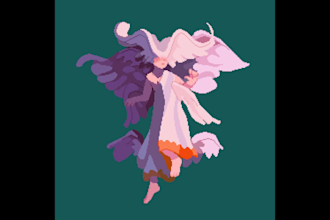 make animated pixel art for you