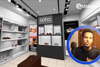 design and develop a virtual store website, metaverse website