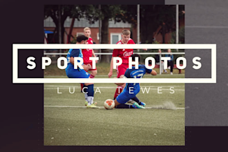 professionally photograph your soccer and sports events