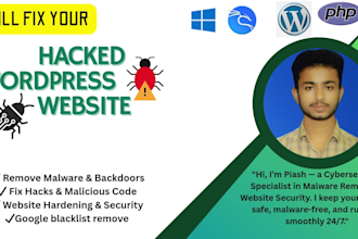 remove malware fix hacked wordpress securely