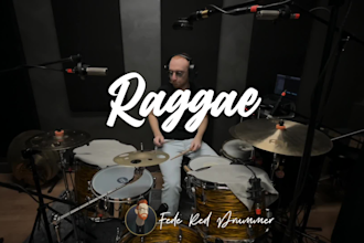 be your pro drummer for reggae drum recordings