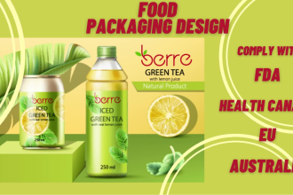 create packaging design for fda, health canada, eu, or australia compliance