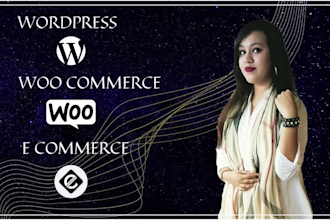 create e commerce wordpress website design for your business