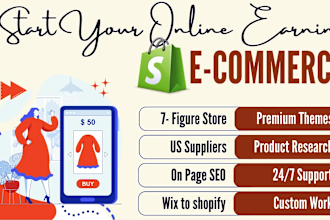 build a high converting dropshipping shopify store website