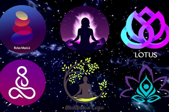 create youtube channel and 30 meditation music videos
