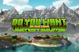 do a professional level minecraft animation