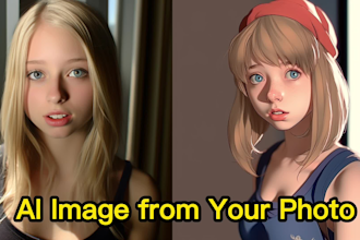 professional ai generated image creation from your photo