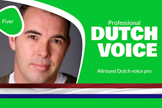 do native dutch voice over, nederlandse stem, male voicetalent