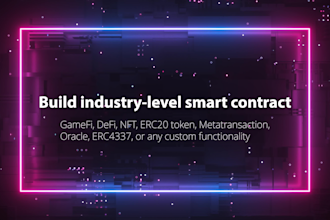 write custom production ready solidity smart contracts